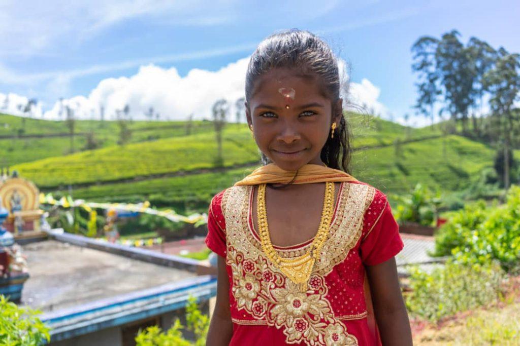 Sri Lankan girl